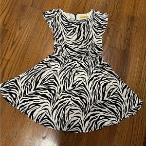 Alice and Olivia zebra print dress size M